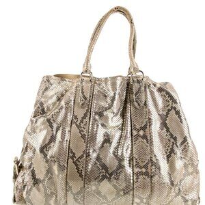 *Rare* Ralph Lauren Snakeskin Top Handle Bag
